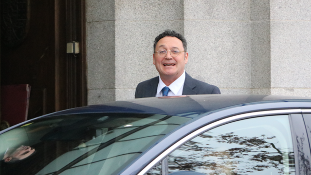 El fiscal general de l'Estat, Álvaro García Ortiz, arribant al Suprem el mes de gener (ACN/ Miquel Vera)