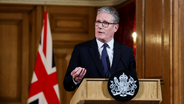 El premier britànic, Keir Starmer, ha comunicat la decisió al seu gabinet després d'una reunió d'emergència sobre la situació a la Franja (Reuters)